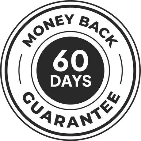 60 day money back guarantee